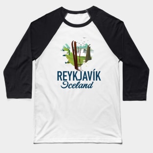 Reykjavík Iceland Baseball T-Shirt